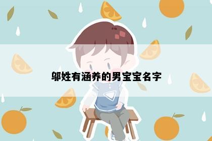 邬姓有涵养的男宝宝名字